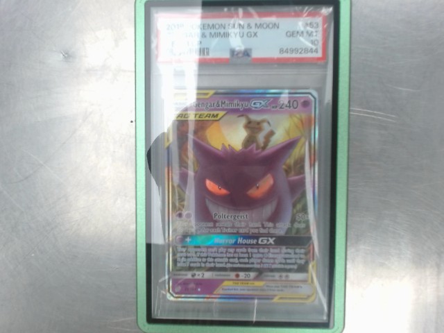 Pokmon sun&moon gengar&minikyu gx team