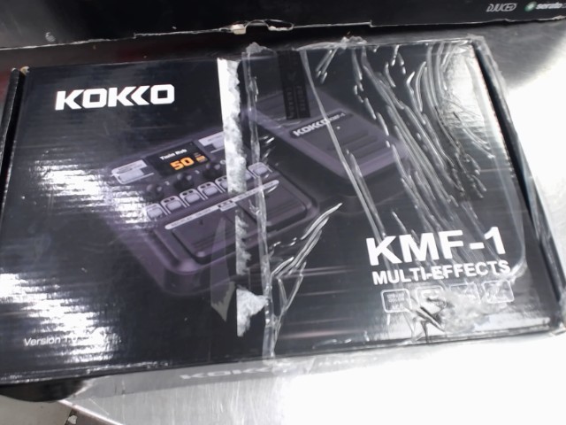 Multi effect pedal