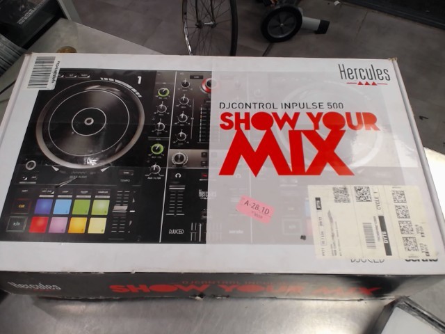 Dj controller en boite