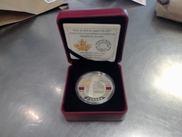 Silver coin 2017 sacrifice medal