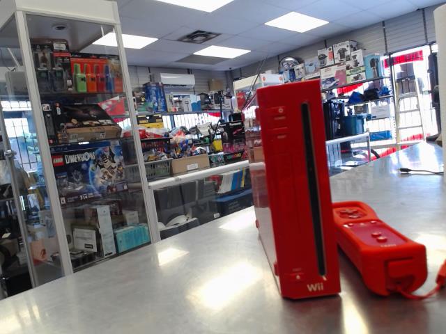 Nintendo wii rouge