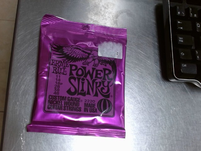 Power slinky custom gauge strings 11-48