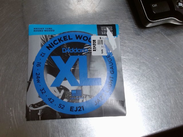 Cordes guitare d'addario xl 12-52