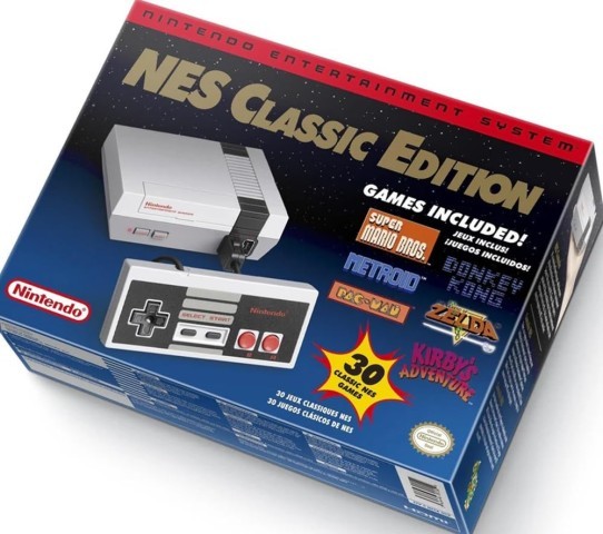 Nes classic mini 30 jeux inclus