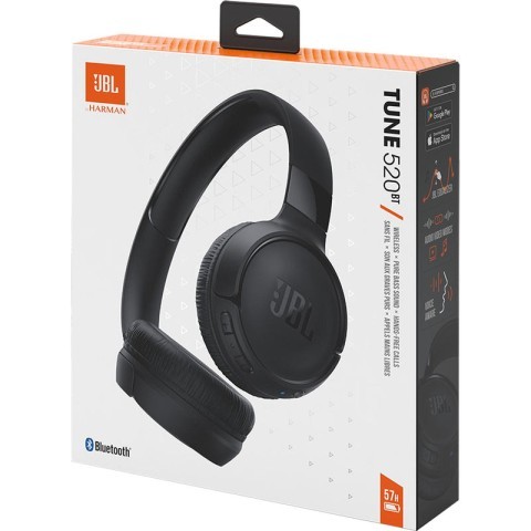 Casque   jbl noir en boite 520bt