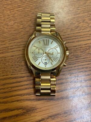 Stainless watch gold finish