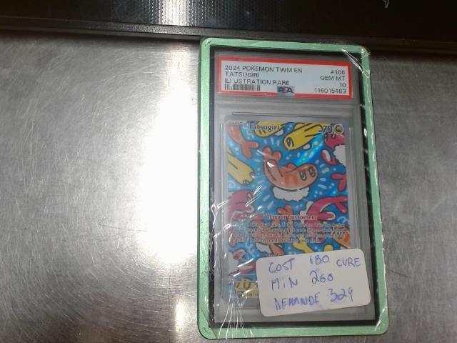 Tatsugiri illustration rare psa 10