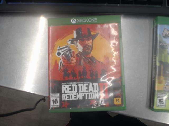 Jeu xbox one red dead redemption 2
