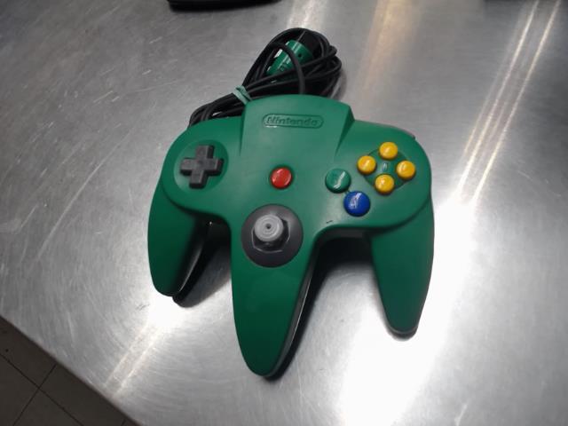 Manette de 64 verte