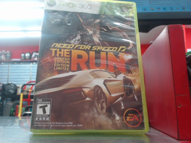 Need for speed run limited edition
