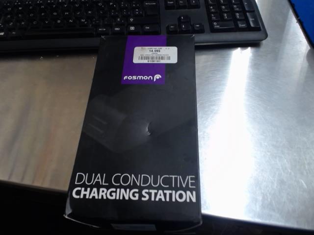 Dual conductive charging station