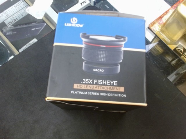 .35x fisheye lens in box