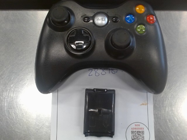 Manette xbox 360 non officiel noir ssfil