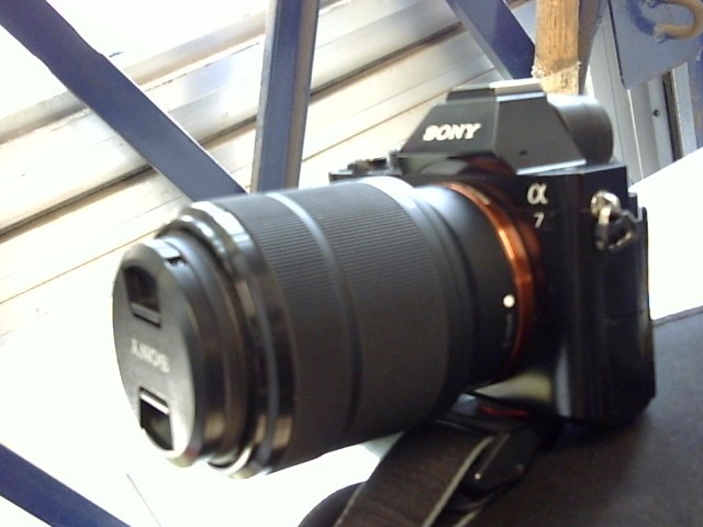 Sony a7 camera avec lens
