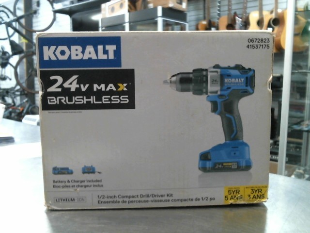 Kit drill impact kobalt 24v
