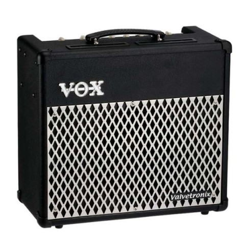 Ampli vox avec cable et un petit boite r
