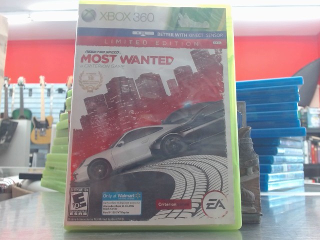 Need for speed most wanted limited editi