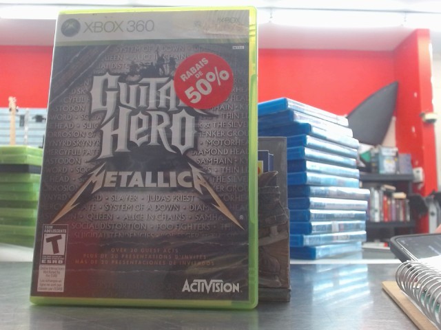 Guitar hero metallica