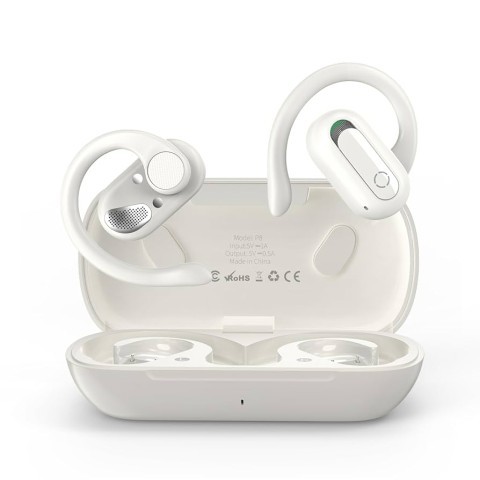 White earbuds