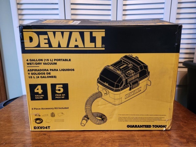 Aspiratueur portable de chantier in box