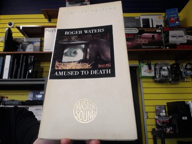 Rogers waters amused to death 24k gold