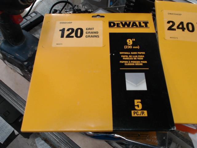 Drywall sand paper