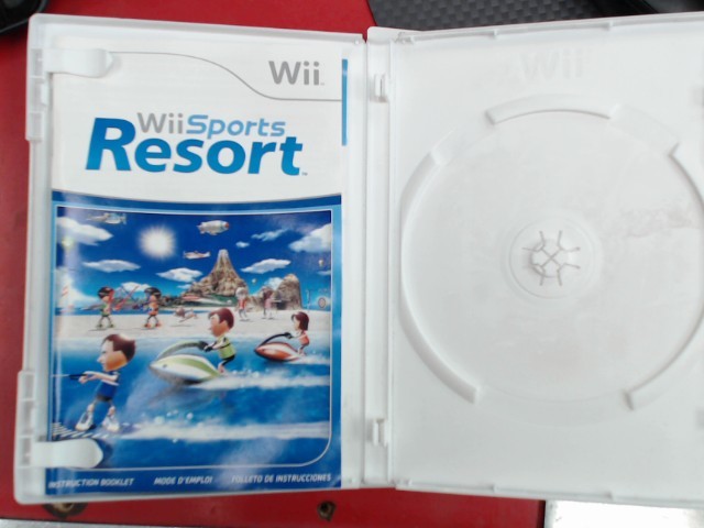 Wii sports resort box only with manual