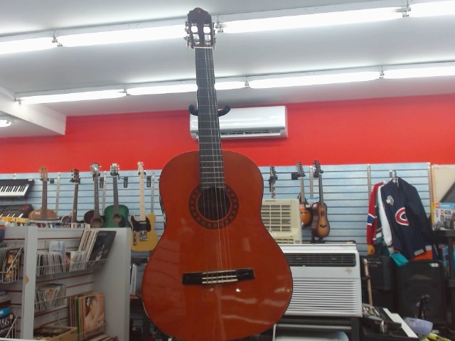 Guitare classic espagniole orange et bru