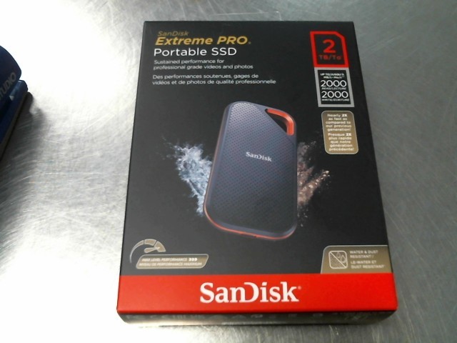 Sandisk portable ssd 2 tb neuf