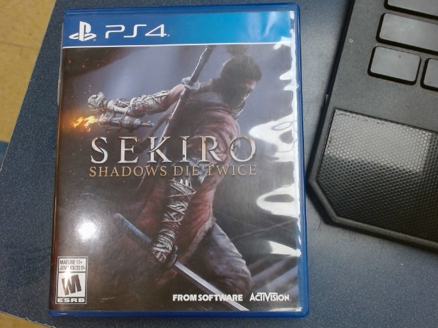 Sekiro shadows die twice ps4