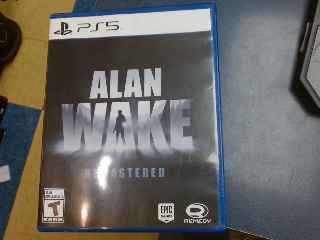 Alan wake remastered ps5