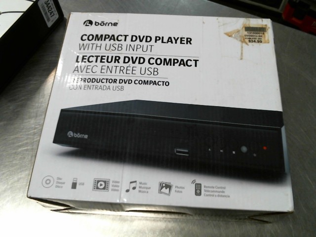 Compact dvd player  en boite