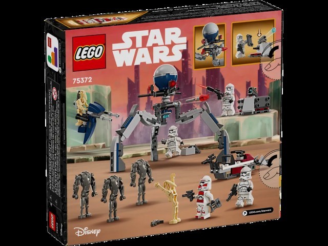 Clone trooper battle droid
