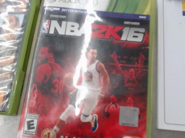 Jeu xbox 360 nba 2k16
