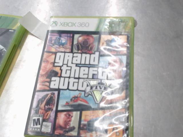 Jeu xbox 360 grand theft auto v
