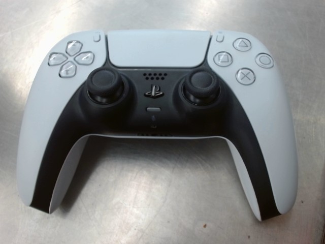 Manette ps5 blanche tache jaune sur cote