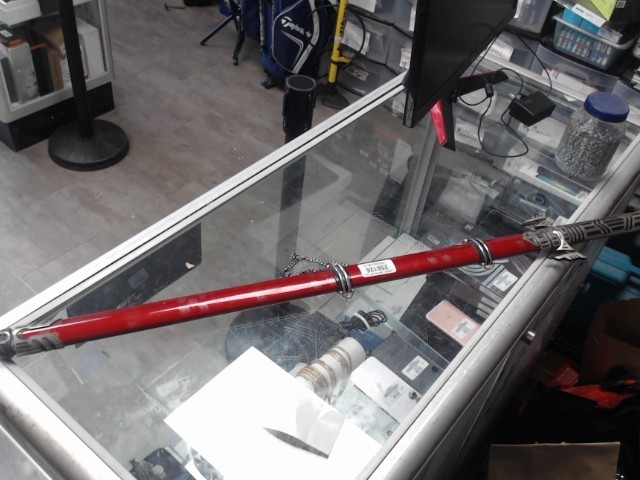 Katana en stainless avec etui rouge