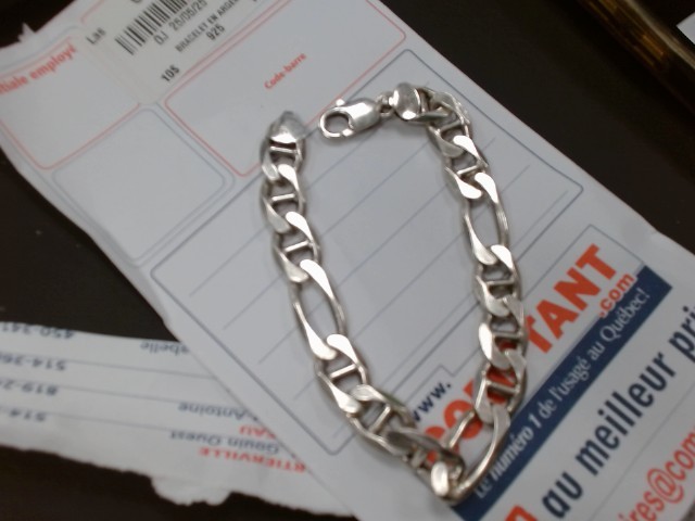 Bracelet en argent