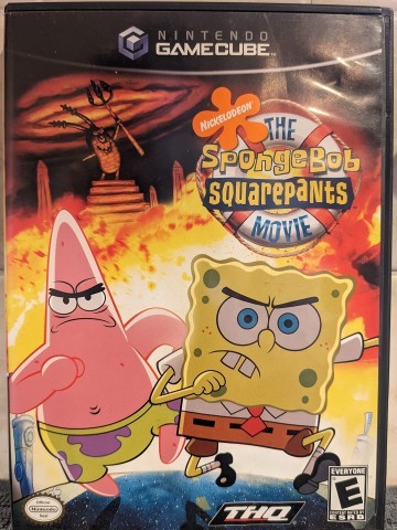The spongebob squarepants movie gamecube