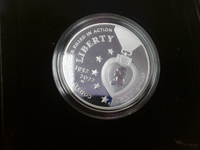 Commemorative coin wounded and victims