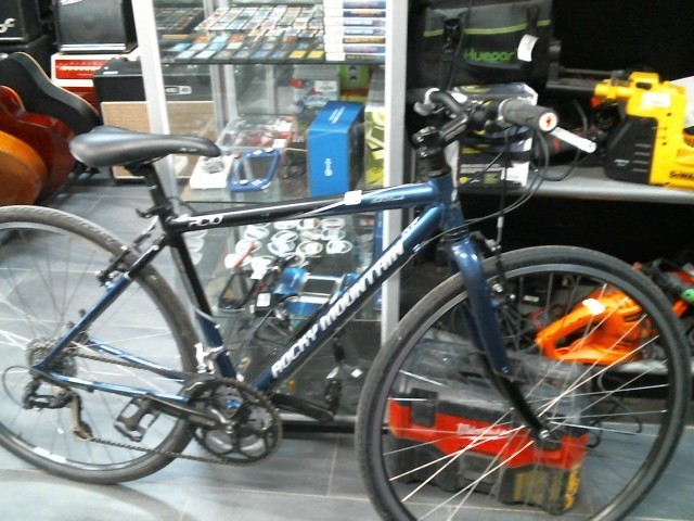 Velo de route noir+bleu