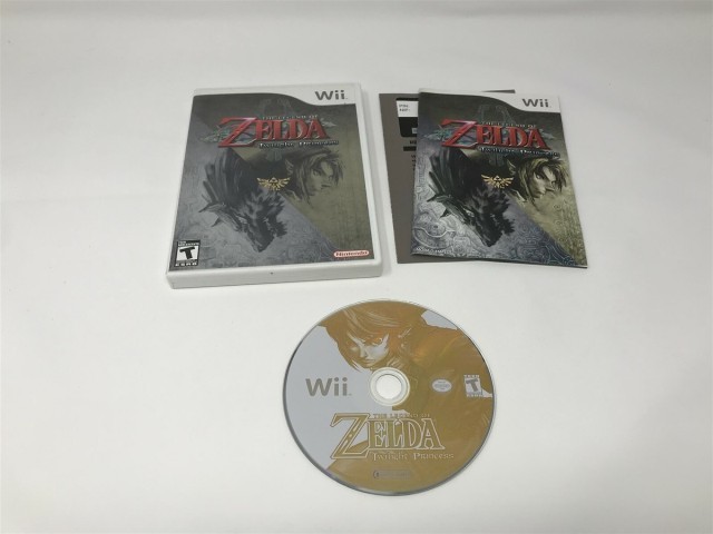 Zelda twilight princess wii cib