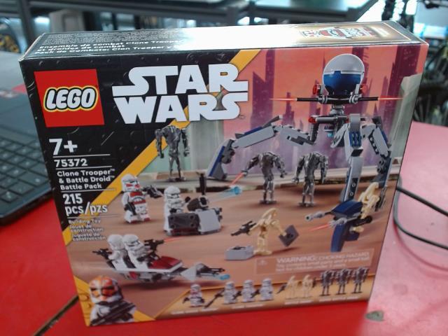 Lego star wars clone trooper/droide neuf