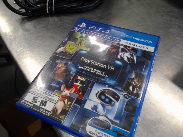 Playstation vr demo 3