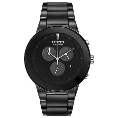 Montre eco-drive noir
