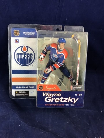 Mcfarlane wayne gretzky figurine new '04