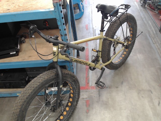 Fatbike double frein disque