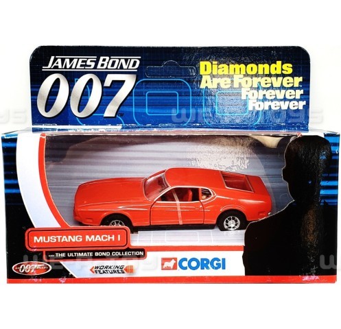 James bond corgi mustang mach 1 new