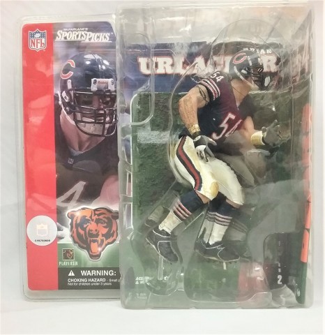 Mcfarlane urlacher figurine new 2001