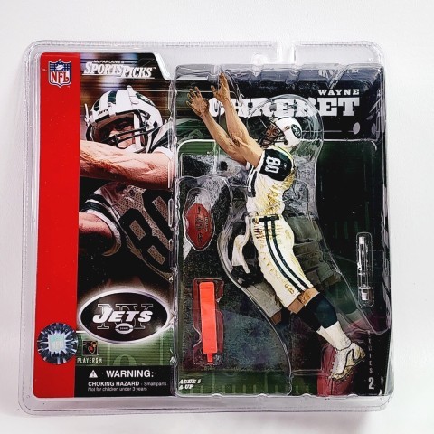 Wayne chrebet figurine mcfarlane new '01